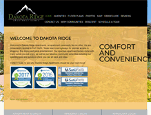 Tablet Screenshot of dakotaridgetx.com